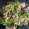 mmtaeyeon's cooksnap of when they made 豆苗と豚バラのうま味炒め.