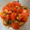 kata's cooksnap of when they made 【簡単】トマトのコチュジャンキムチ和え♪.