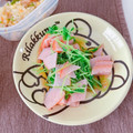 茶太郎ラッシュ･ω･'s cooksnap of when they made 豆苗とハムのゴマ和え★.