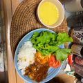 しちゅ's cooksnap of when they made ハワイアン☆ロコモコ☆ハンバーグ丼.