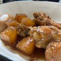 クックZ1M6MF☆'s cooksnap of when they made 簡単✿鶏手羽元と大根＆卵の煮物.