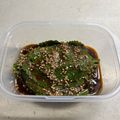 cafe☆Moca♪'s cooksnap of when they made 簡単☆ご飯によく合うエゴマの葉の醤油漬け.