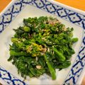 maezuchu's cooksnap of when they made 菜の花の辛子和え.