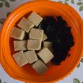 紅茶とチーズケーキ's cooksnap of when they made 高野豆腐とワカメの合わせ煮.