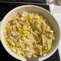 こころ's cooksnap of when they made キャベツお豆腐たまご炒め.