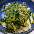 ズッキーーニ's cooksnap of when they made 捨てないで！カブ（大根）の葉ふりかけ.