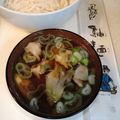 ミロ9607's cooksnap of when they made しめじのつけ汁うどん.