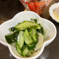 yum＊chim's cooksnap of when they made 簡単！韓国風！きゅうりとわかめのサラダ！.