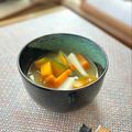 キンプリ's cooksnap of when they made 簡単♡かぼちゃ、人参、大根の味噌汁♡.