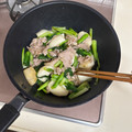 料理下手キョンさん's cooksnap of when they made カブと小松菜の炒め物.