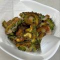 なーなちゃん's cooksnap of when they made 夫が愛する♡ゴーヤと豚肉のから揚げ.