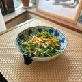 キンプリ's cooksnap of when they made 作り置きにも☆水菜と人参の和サラダ.