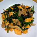 クックJOEさん's cooksnap of when they made 豚肉とほうれん草のふわふわ卵炒め.