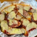 ふるびあ's cooksnap of when they made 博多屋台の味★簡単★なすのチーズ焼き！.