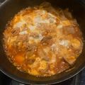 犬飼ってる's cooksnap of when they made ■卵でまろやか旨い！豚肉とキムチの卵とじ.