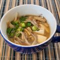 あーこ姐's cooksnap of when they made 舞茸・豆腐・油揚げの味噌汁～♪.