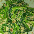 クックOROVI2☆'s cooksnap of when they made 給食レシピ☆小松菜のマヨ鰹節和え.