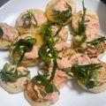 真観子さん's cooksnap of when they made 焼き長芋の明太子ソース♪.