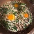 かづキック's cooksnap of when they made 超ンマ！ にらもやし。.