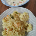 そらてんママ's cooksnap of when they made 炊飯器で簡単！お手軽パエリア☆.