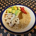 龍青空ママ's cooksnap of when they made れんこんトッピングカレー～♪.