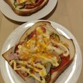 アクセル☆'s cooksnap of when they made コメダ愛♪たっぷりたまごのピザトースト.
