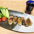 ☆milky☆'s cooksnap of when they made 牡蠣のガーリックバター炒め☆.