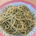 ポコぱん☆'s cooksnap of when they made 大量消費　大葉のジェノベーゼソース.