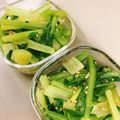 ☆ERI0702☆'s cooksnap of when they made あと一品に！小松菜のゴマぽんお浸し.