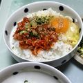 yoshiyurip's cooksnap of when they made チャンジャの贅沢卵かけご飯☆アレンジ.