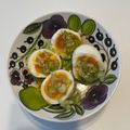 とうこ★'s cooksnap of when they made ☆ねぎ塩味玉☆.