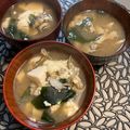 ちゃかぴまま's cooksnap of when they made 舞茸と崩し豆腐のみそ汁.