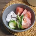 ふか谷's cooksnap of when they made 夏の副菜♪豚と胡瓜の酢の物.