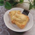 クックHG9V8Y☆'s cooksnap of when they made ハム&チーズ入り　薄揚げ焼き巾着.