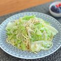 ちゃぴ♥'s cooksnap of when they made ☆しらすときゃべつのペペロンチーノ☆.