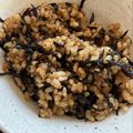 L.R's cooksnap of when they made ひじきの 玄米炊き込みご飯.