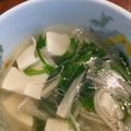 さとちょふ's cooksnap of when they made 水菜のおいしいスープ.