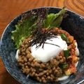 Ruriluru's cooksnap of when they made 毎日の納豆●なりゆき温泉玉子添え.