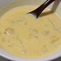 ヨシヨッシー's cooksnap of when they made かぼちゃスープ☆枚方市給食.