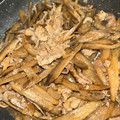 crystaI's cooksnap of when they made 牛肉とごぼうのしぐれ煮.