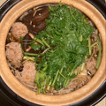 ピーナッツ子♪'s cooksnap of when they made 鶏だんごとセリの鍋☆.