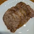 ポメちょん's cooksnap of when they made 豚こまで♪レンジで簡単柔らかチャーシュー.