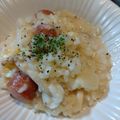 ばたみそーぱん☆'s cooksnap of when they made 簡単なのに本格的！濃厚チーズリゾット♡.