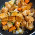 Hachiおまんじゅ's cooksnap of when they made 豚肩ロース薄切りで作る野菜たっぷり酢豚.
