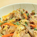 イエローバード's cooksnap of when they made ☆豚バラと人参ゴボウのふわとろ卵とじ☆.