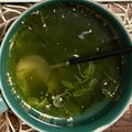 蜂蜜きなこ's cooksnap of when they made 超簡単！！でもお店の味の即席わかめスープ.