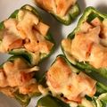 きゃろぽて's cooksnap of when they made ケチャップ味で＊ピーマンの高野豆腐詰め.