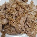 ☆とん吉☆'s cooksnap of when they made 薄切り豚ロースの塩ダレ焼き.