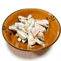 ＠迷子＠'s cooksnap of when they made ✿いんげんと魚肉ソーセージのごまマヨ✿.