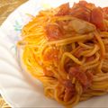 ＊しずく雨＊'s cooksnap of when they made 超簡単！ツナのトマトクリーム風♡パスタ.